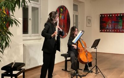 Flöte und Cello im Zwiegespräch